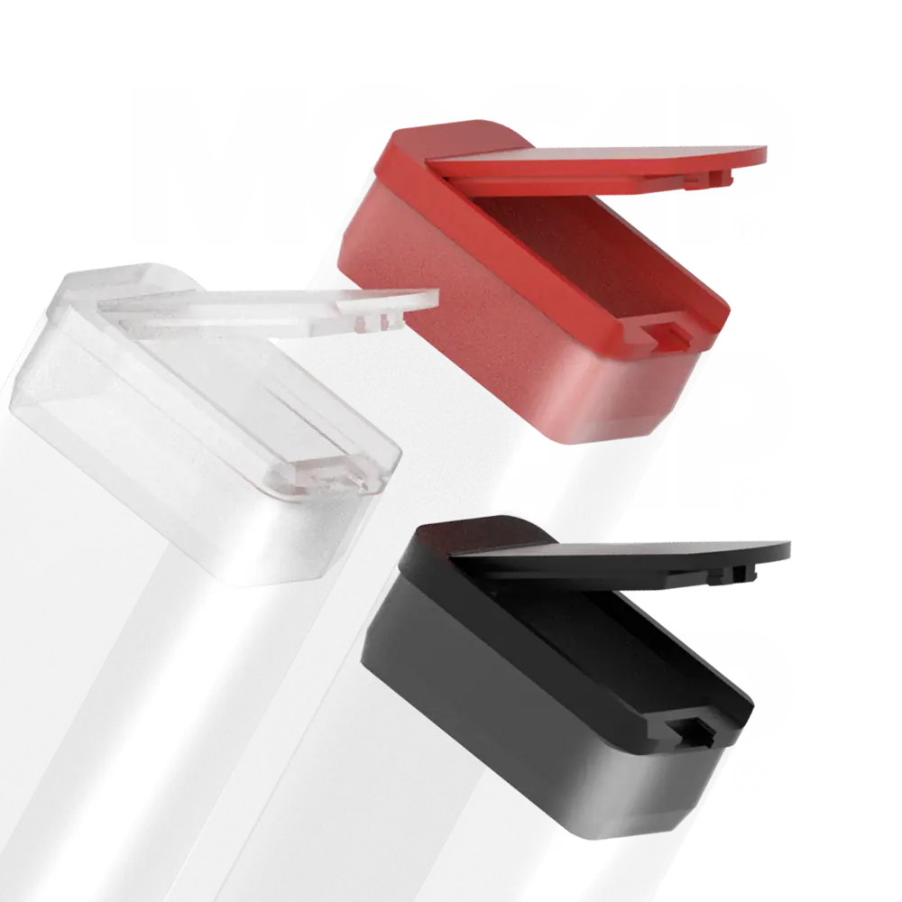 Cleartec Packaging - Rectangular Flip-Top Plugs