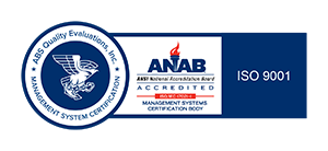 NOW ISO CERTIFIED UNDER ABS QUALITY EVALUATIONS